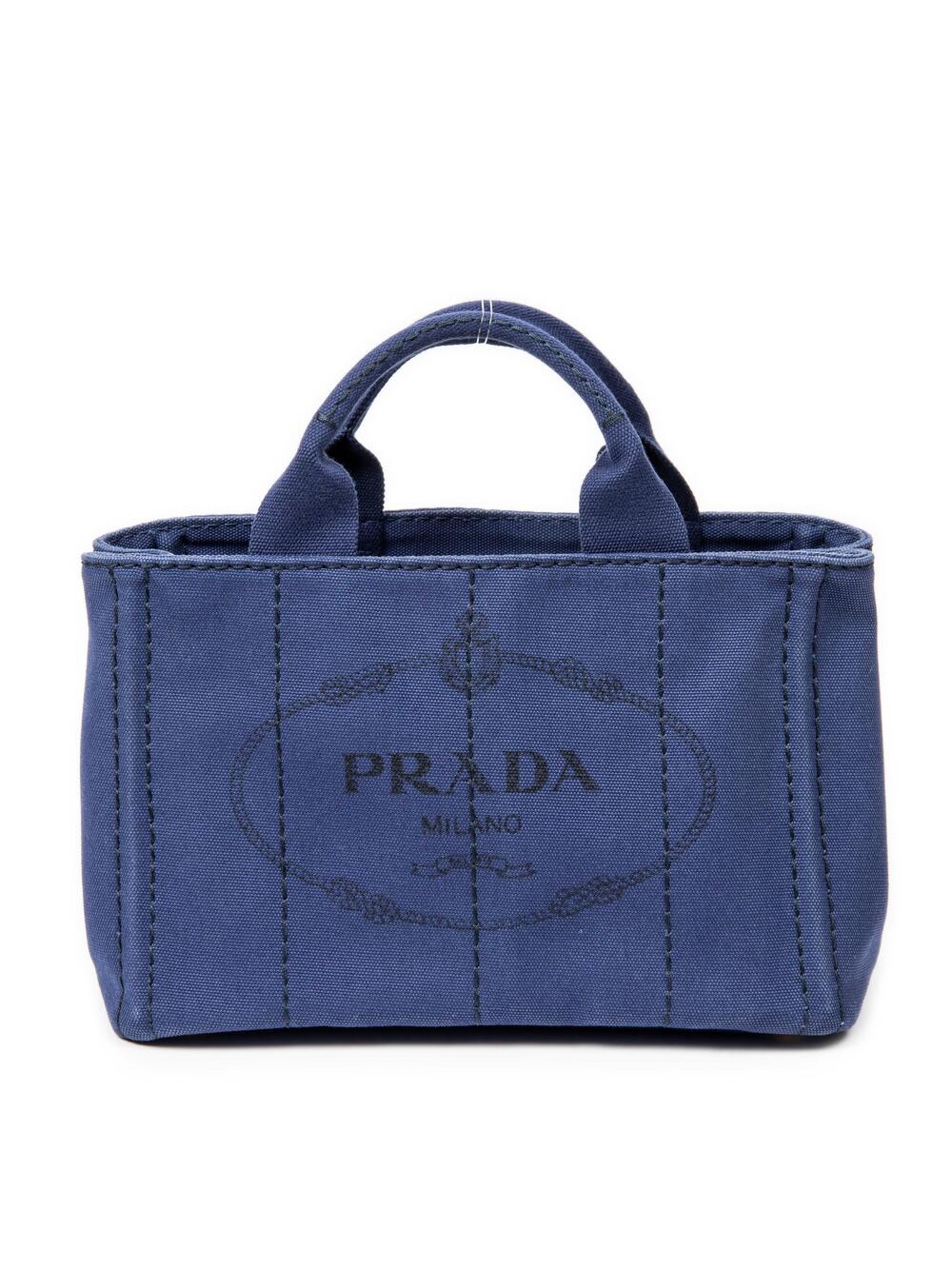 Prada Canapa Convertible Tote Canvas #274615P66B